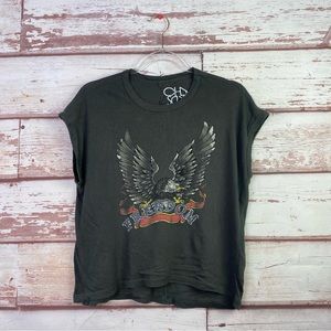 Freedom Gauzy Cotton Tee in Safari
Chaser